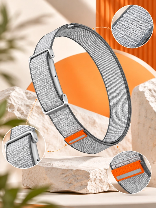 Neylon remeshk Google Fitbit Air uchun, qo'l uchun sport bilaguzuzgi - 