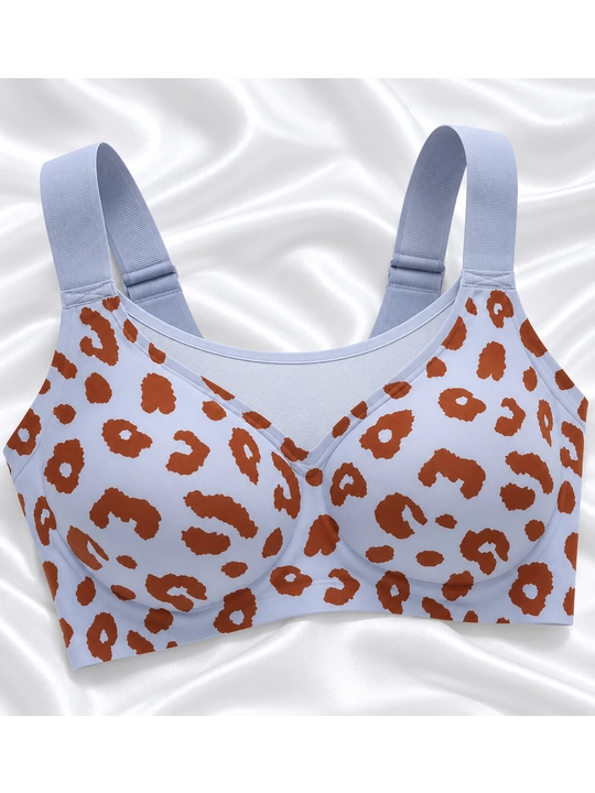 Ayollar ichki kiyimi katta o‘lchamli siynaband, choksiz, suyaklarsiz, 4XL-7XL giant topik