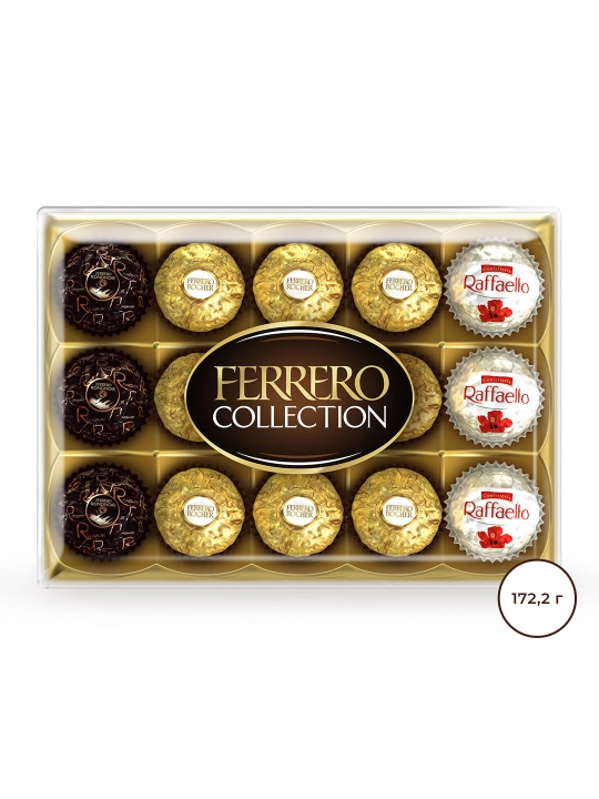 Konfetlari ''Ferrero Rocher Collectioh'', Assorti, 172 g. - 