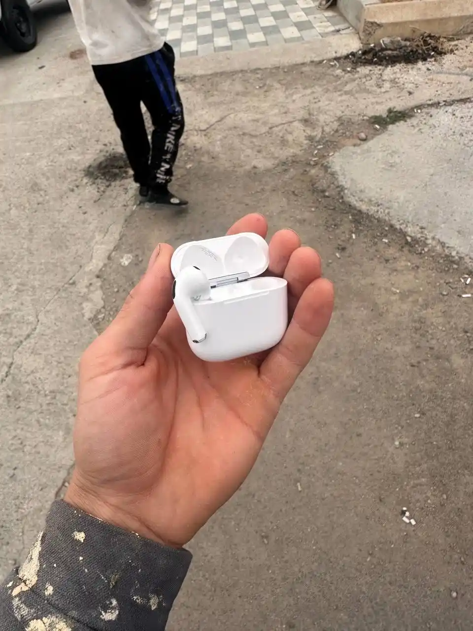 Беспроводные наушники Pods 4 сенсорным управлением для iPhone и Android