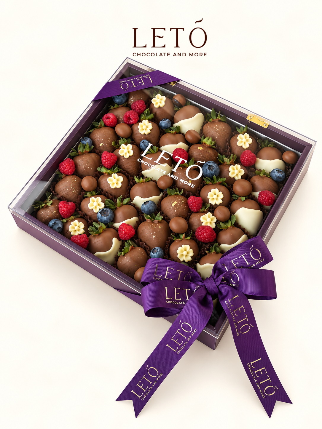 Belgiya shokoladidagi qulupnay: Leto' – Leto Box - 