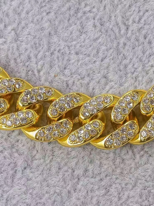 Erkaklar Kuba zanjiri, bilaguzuk, moda bilak aksessuari