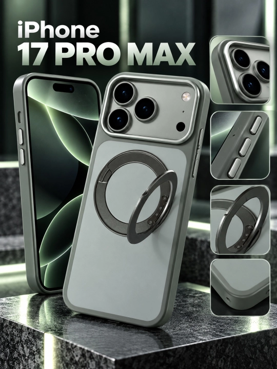 Чехол для iPhone 17 Pro, Pro Max, силиконовый чехол MagSafe - 