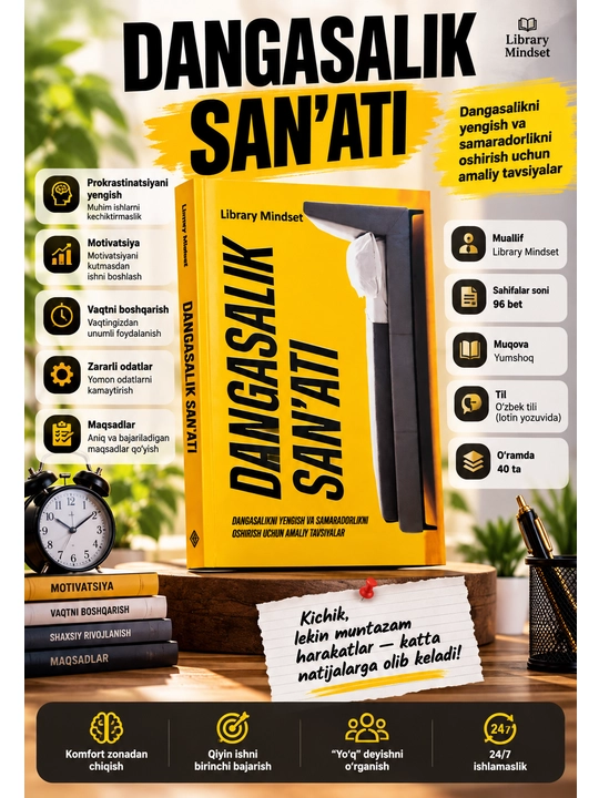 Искусство лени, Library Mindset, саморазвитие и продуктивность