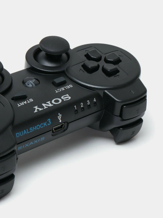 Геймпад PS3 Черный, беспроводной, для PS/ПК/смартфон/ноутбук