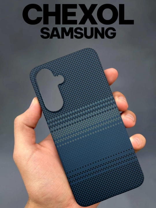 Сhexol samsung karbon  A56, A16, A17, A57, A54, A34, A15, A25, A14, A32, A51, A36 - 