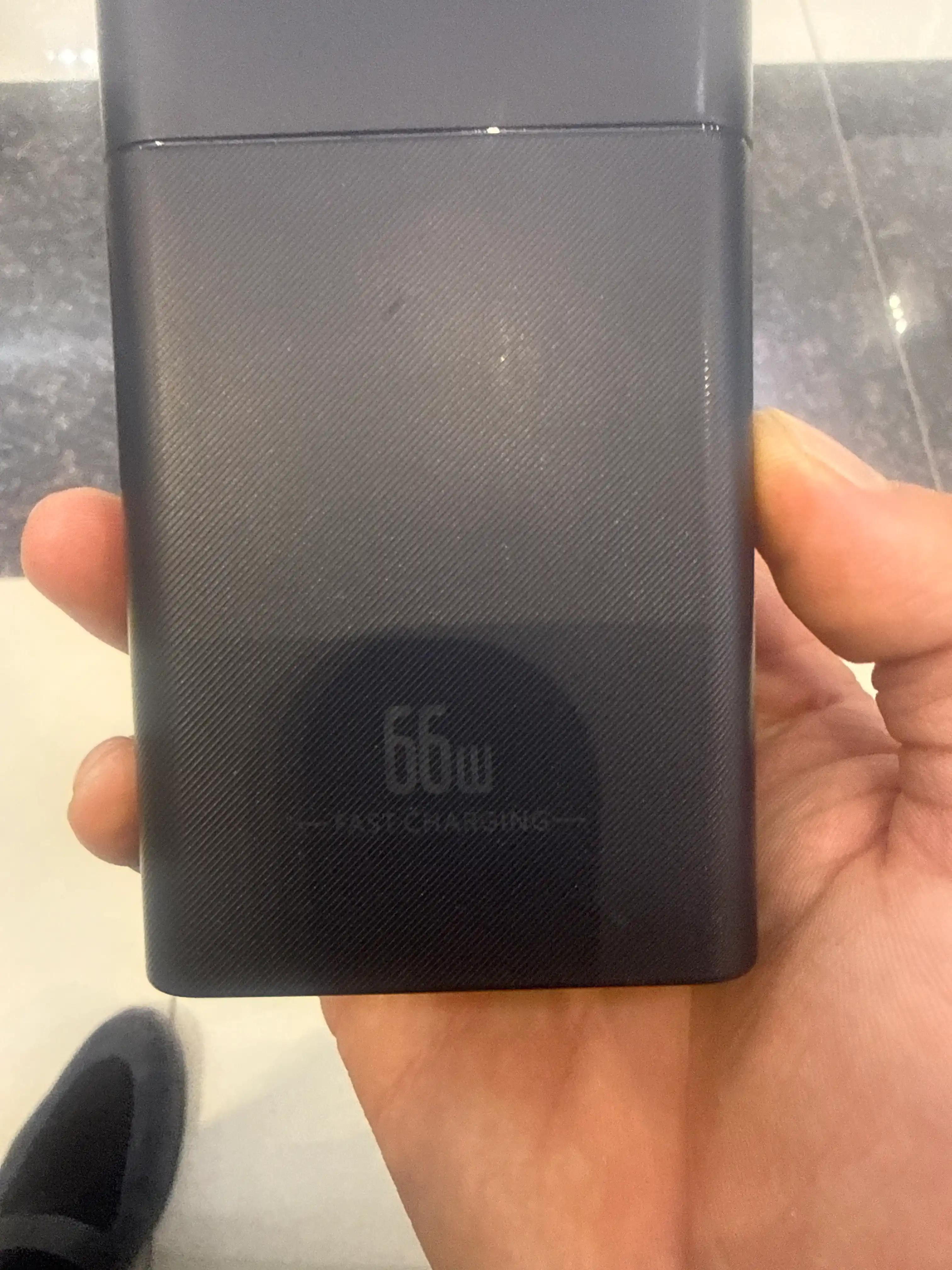 Power Bank 20000mA 66-22.5W tezkor quvvat bilan tashqi akkumulyatori, +4 kabel bilan