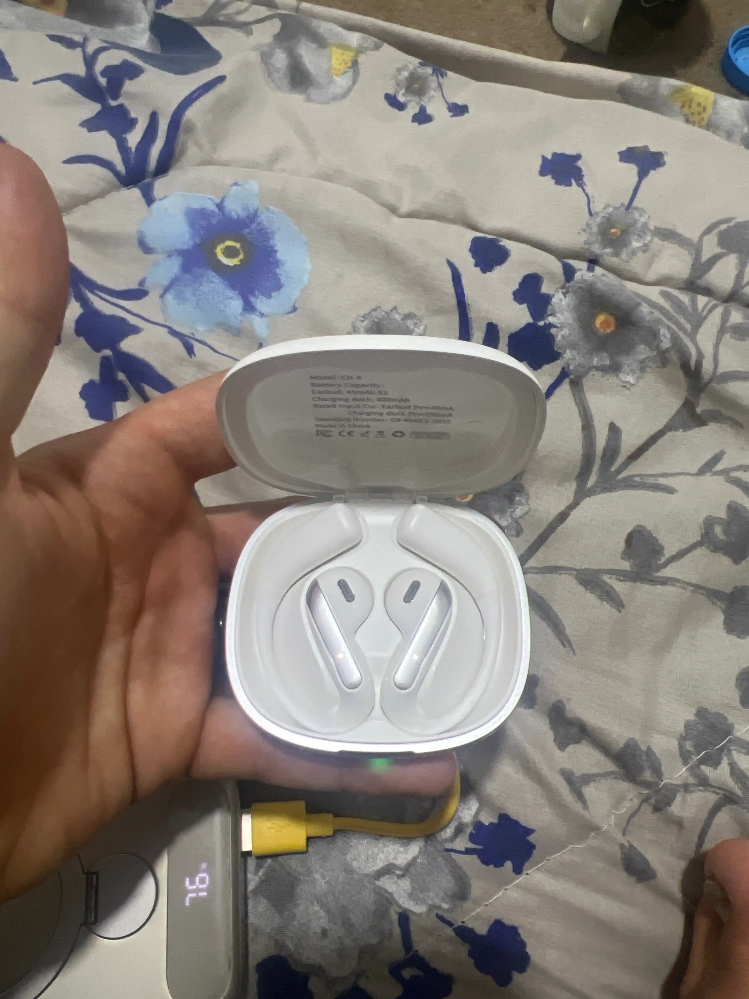 Simsiz quloqchinlar Bluetooth 70 soat ish vaqti mikrofon sensorli suvdan himoyalangan IPX