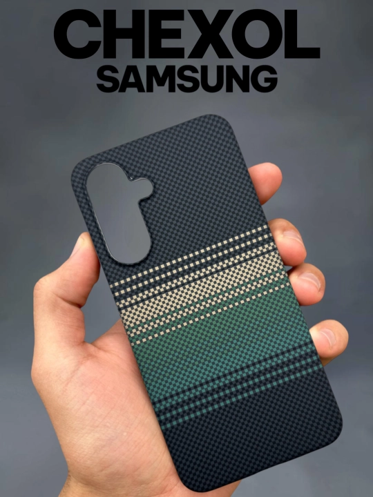Сhexol samsung karbon  A56, A16, A17, A57, A54, A34, A15, A25, A14, A32, A51, A36 - 