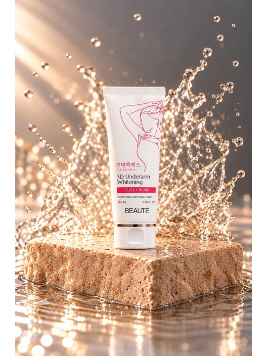 BEAUTE 3D Underarm Whitening Creamoqartiruvchi va namlovchi krem, oqartiruvchi, 100 ml