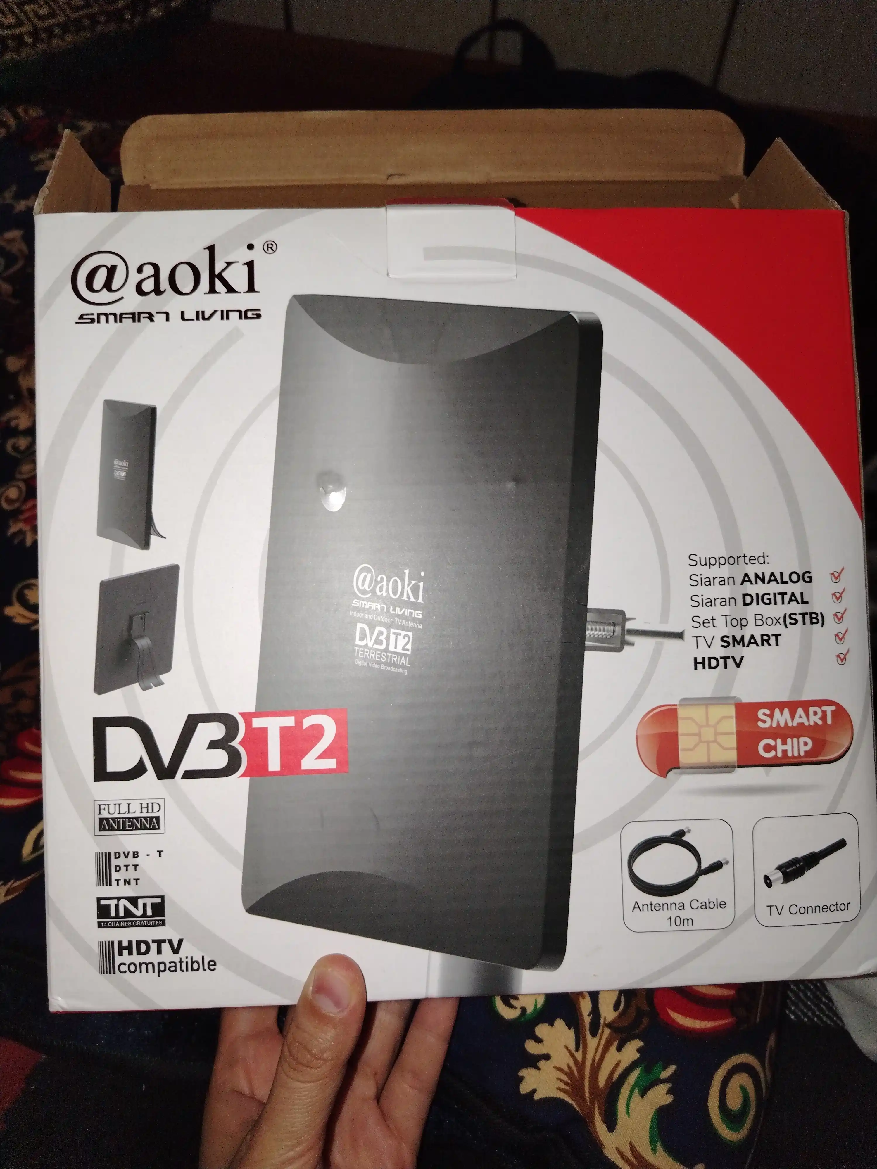 Uy antennasi TV DVB T2 uchun