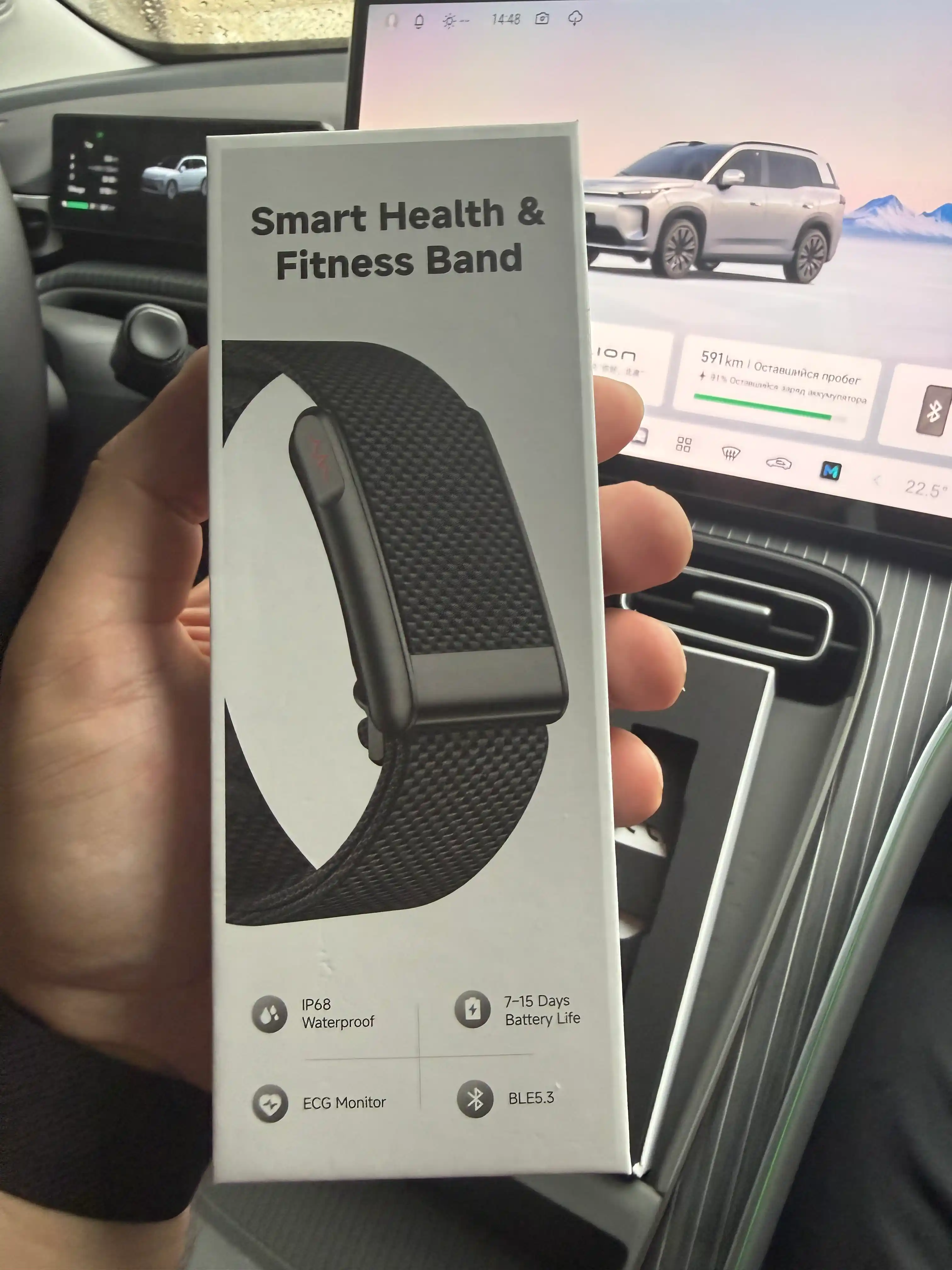 Смарт-браслет Smart Bracelet для фитнеса и мониторинга здоровья, Bluetooth 5.3, IP68