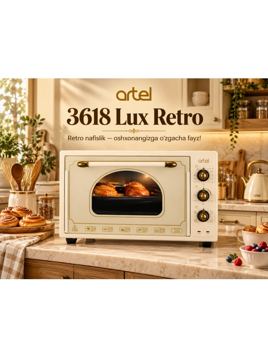 Artel 3618 LUX RETRO - elektr mini-pech