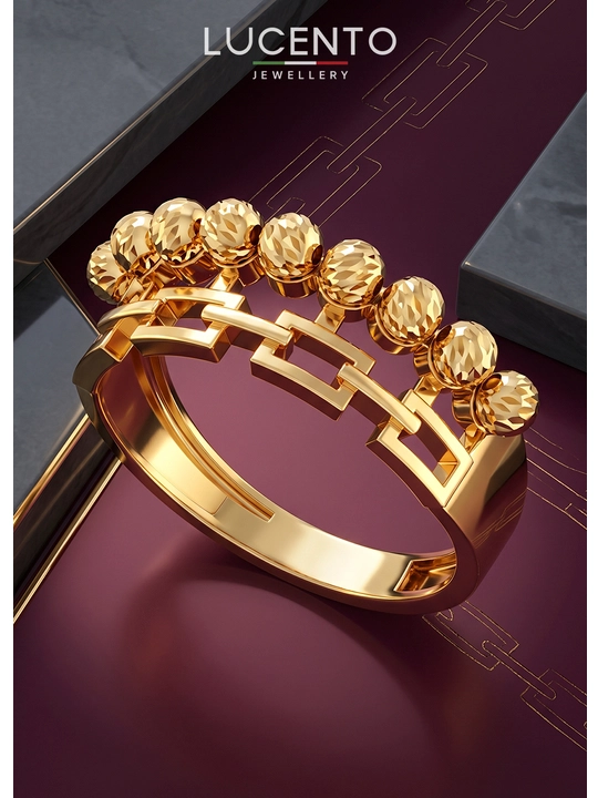 Золотое кольцо LUCENTO JEWELLERY 585 пробы