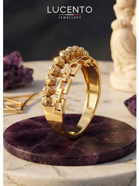 Золотое кольцо LUCENTO JEWELLERY 585 пробы - 