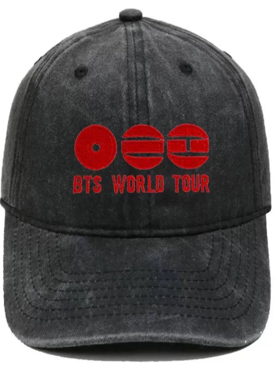 Kepka BTS K-pop, printli Beysbolka - 