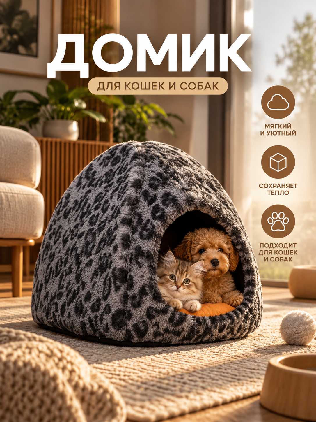 Домик для кошек