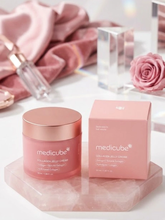 Medicube Collagen Jelly Cream (50мл) — Корейский крем для лица с коллагеном, Желейный