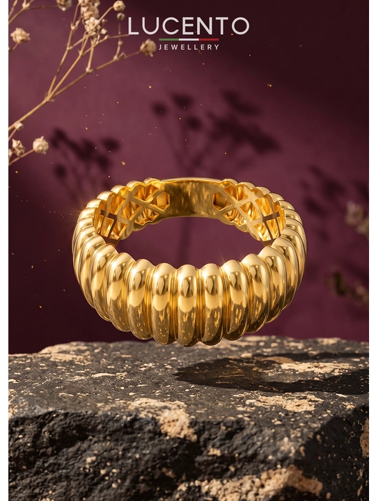 Золотое кольцо LUCENTO JEWELLERY 585 пробы