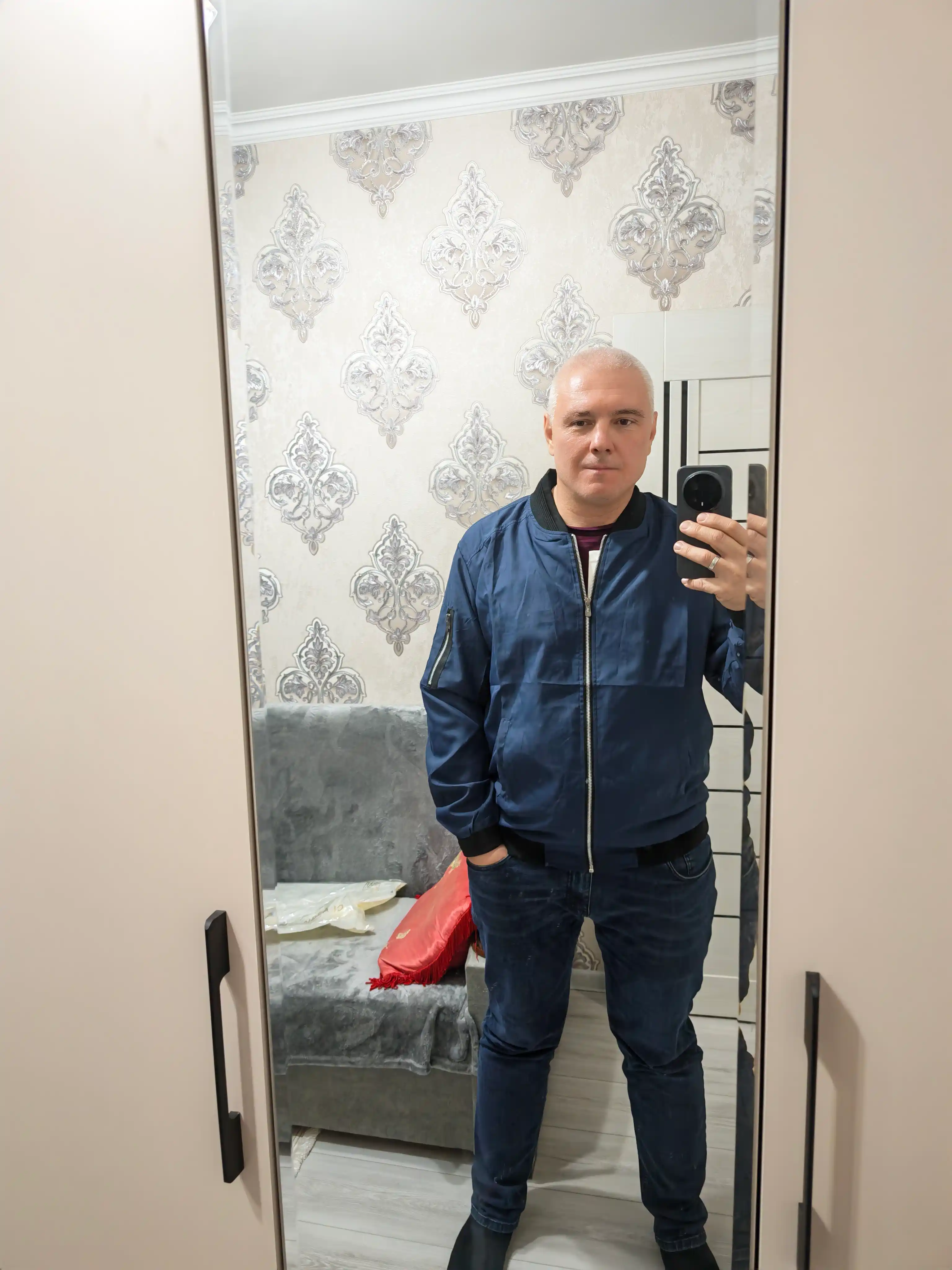 Erkaklar uchun mavsumiy vetrovka, kuz va qish uchun, ichki qismi nachoslik, kurtka