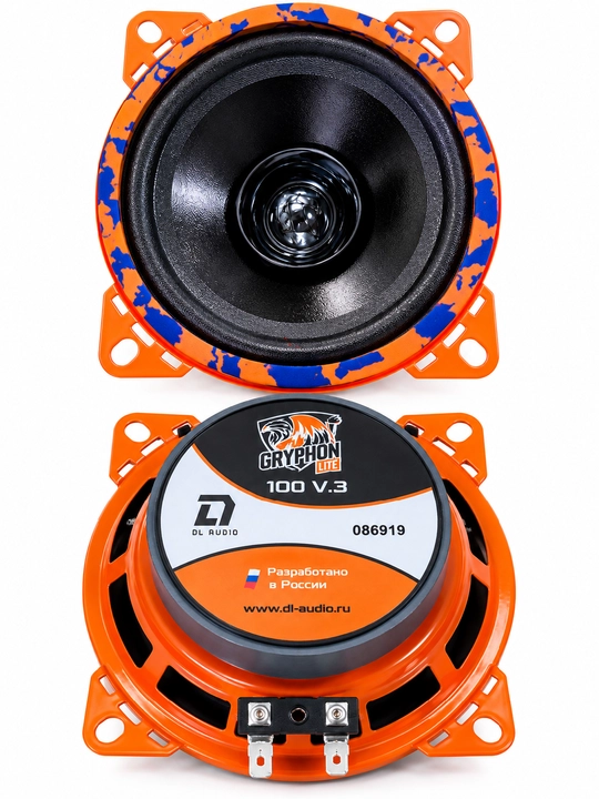 Автомобильные колонки DL Audio Gryphon Lite 100 V.3, 10 см, 50 Вт, 4 Ом