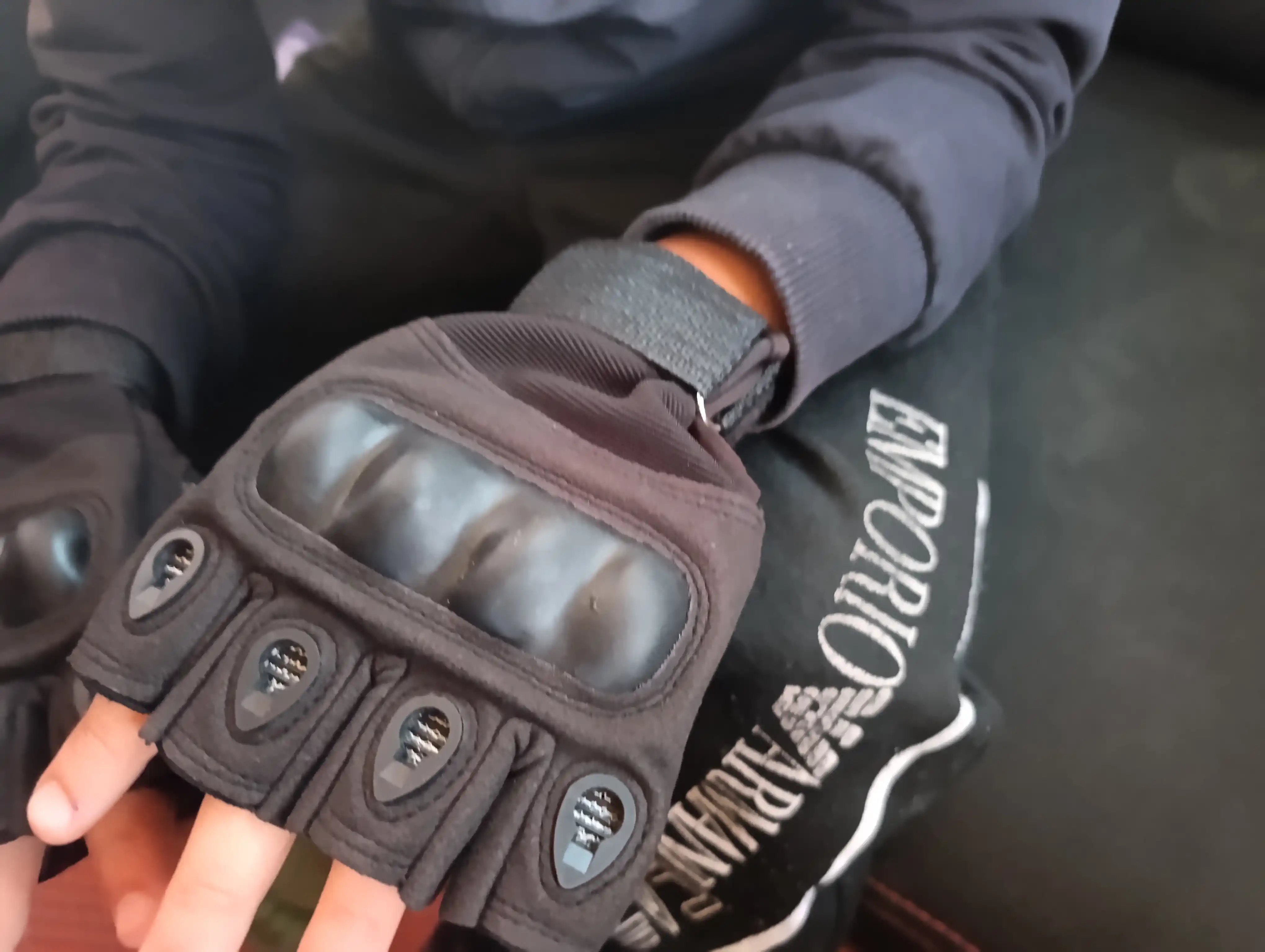 Тактические перчатки Tactical Pro с защитными вставками, вентиляцией и усиленной липучкой