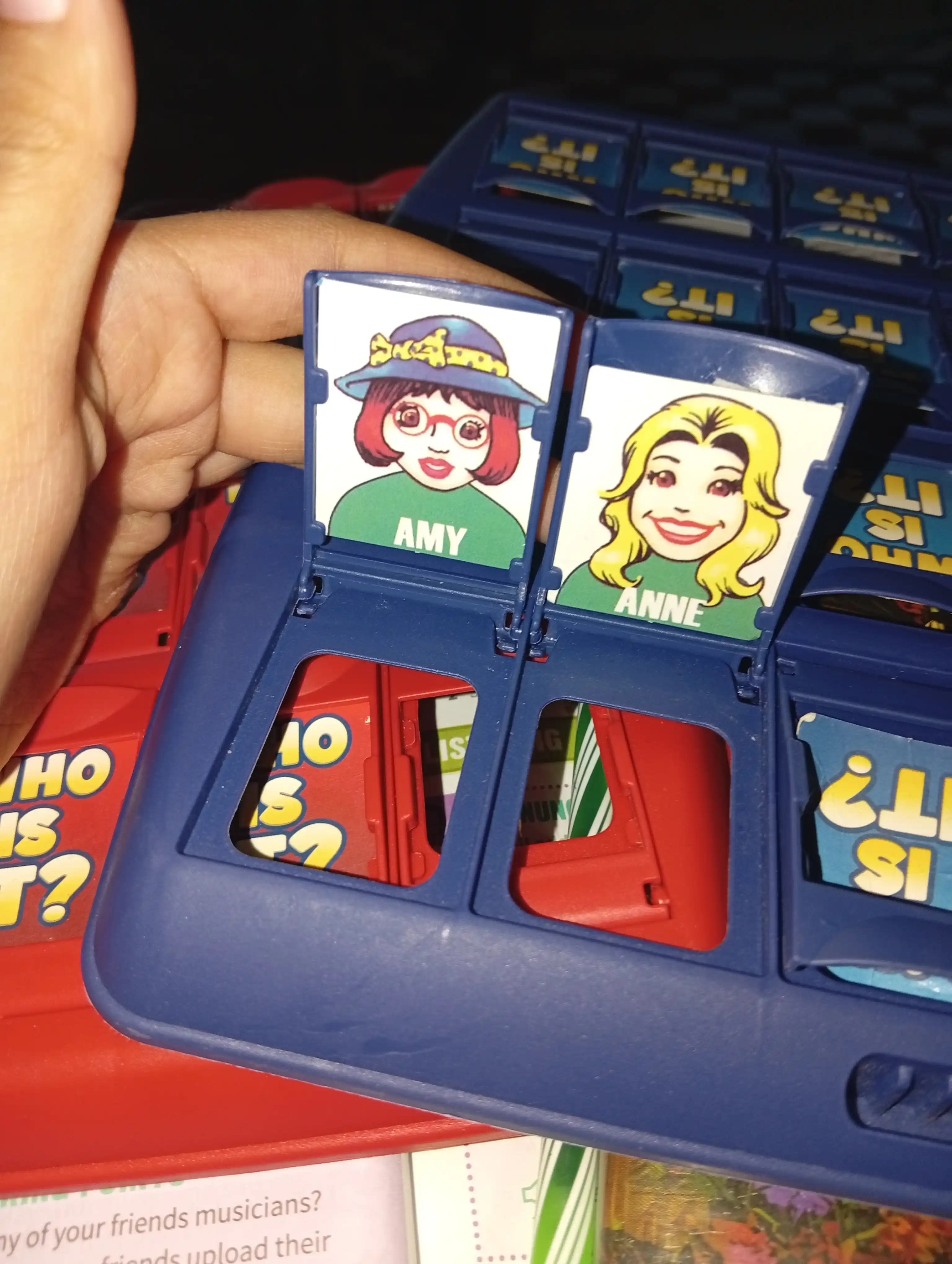 Детская настольная игра на отгадывание слов Кто я?