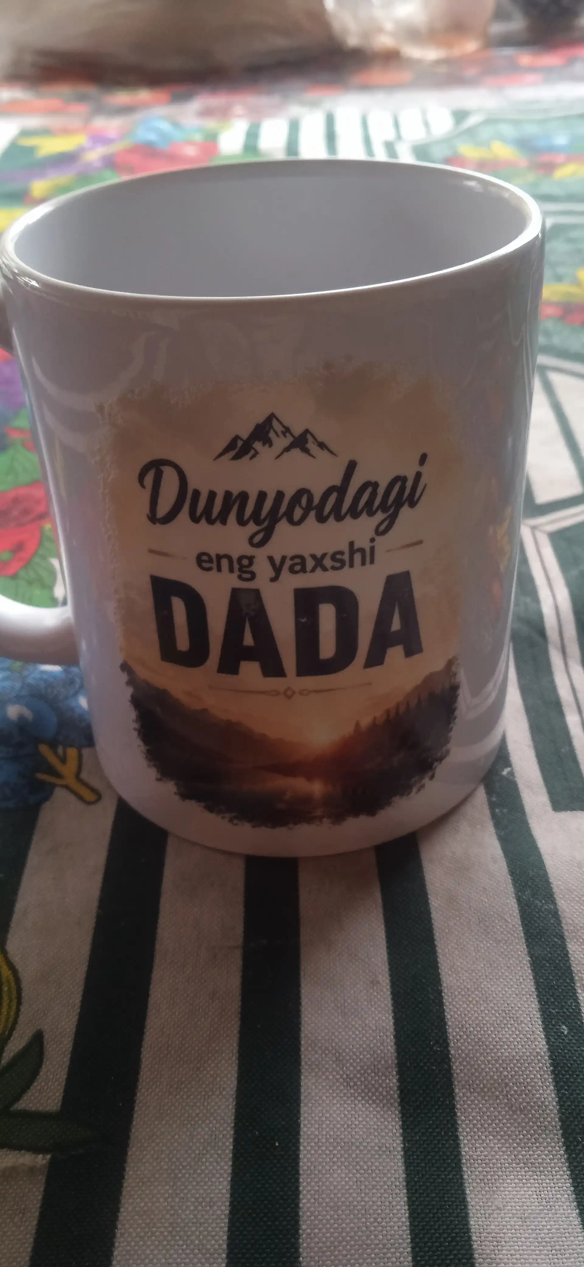 Ona, ota, buvi, opa, aka uchun sovg‘a krujka yozuvli keramik krujka, yaqin inson uchun sovg‘a