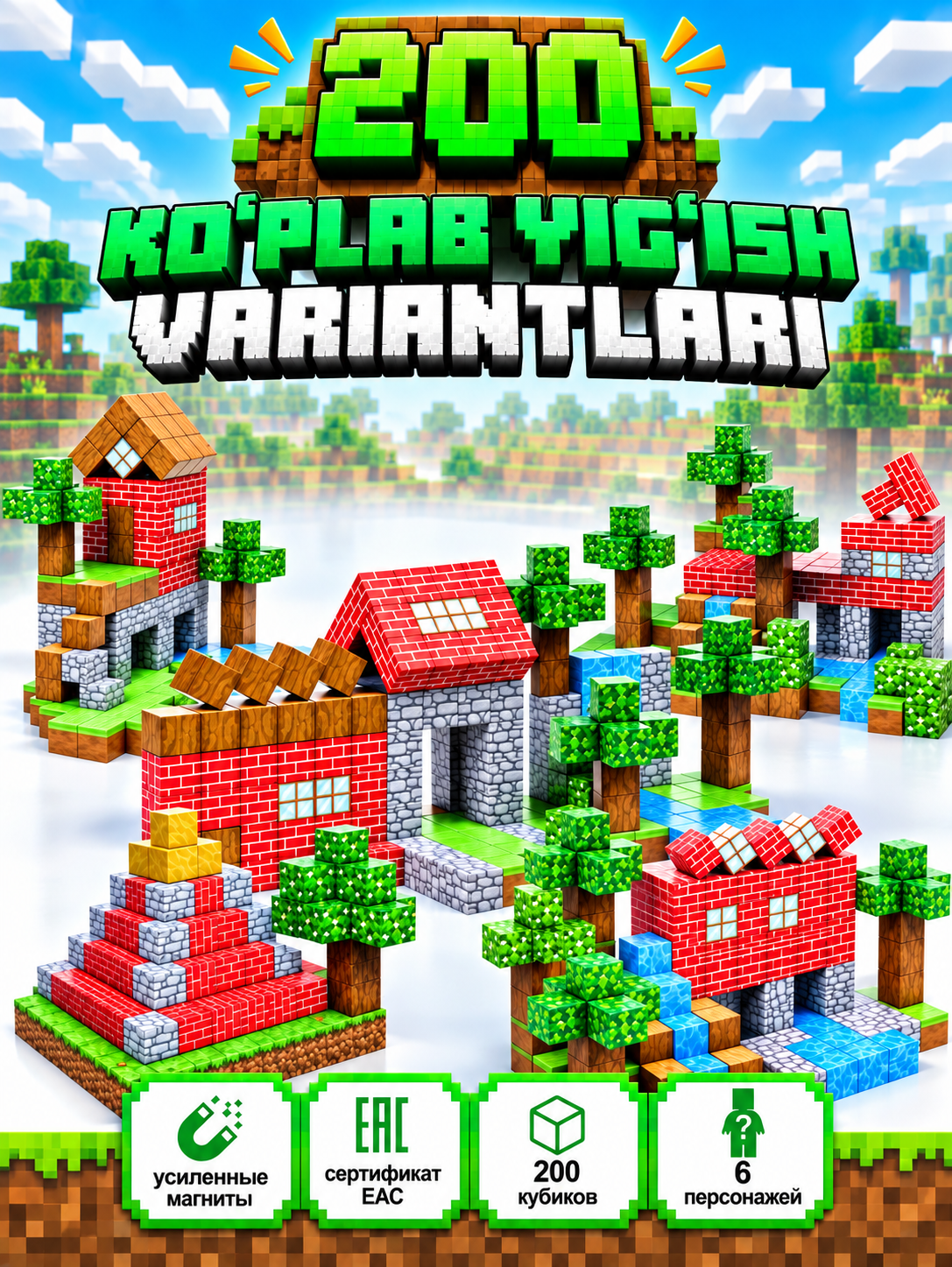 Maynkraft magnitli konstruktor - 