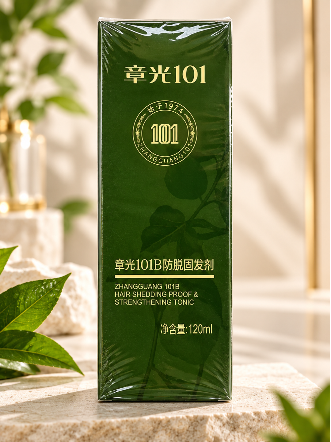 Лосьон для волос Fabao 101B Zhangguang, против выпадения волос, укрепляющий, 120 мл - 