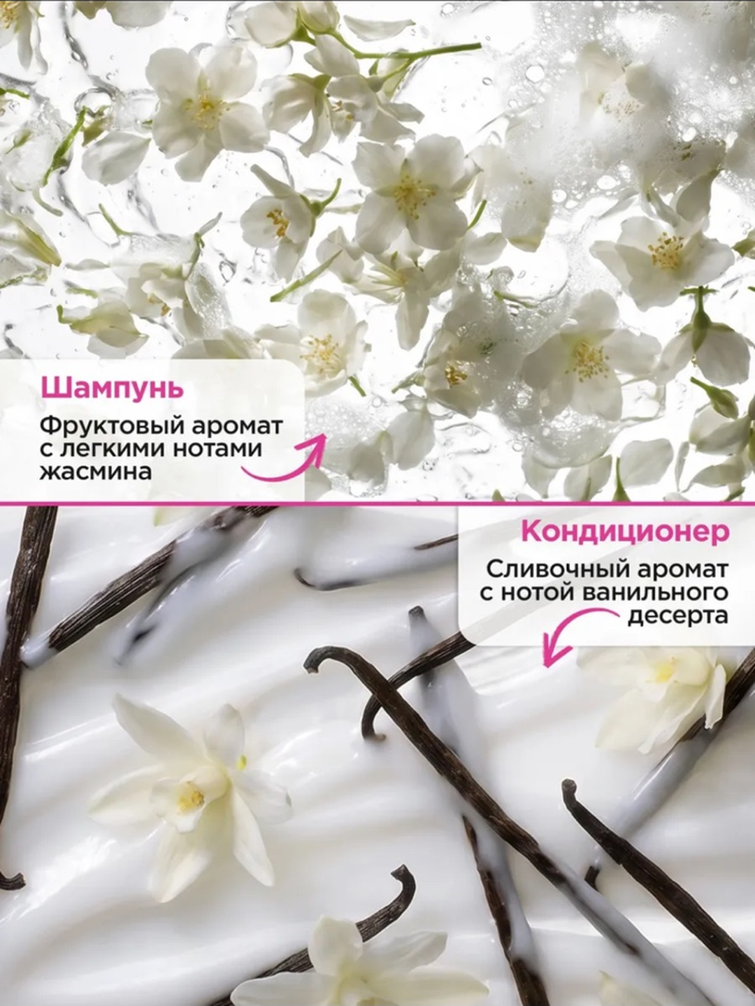 VOIS Набор шампунь для волос и бальзам, бессульфатный, 2000 мл