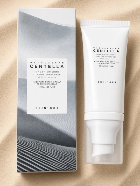 SKIN1004 Madagascar Centella Tone Brightening Tone-Up Sunscreen SPF50+PA++++50мл, Корейский