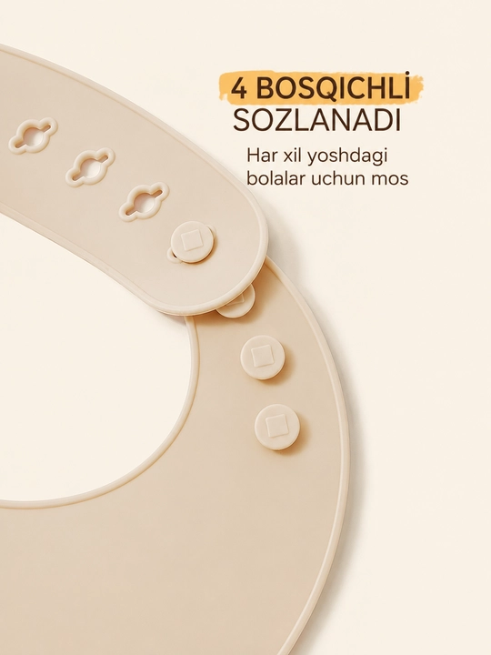 Bolalar uchun silikonli so'lakcha, ovqatlanishi, prikorm uchun idish