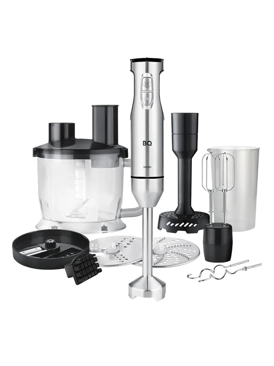 Blender BQ HB1234SS 3 tasi 1 da, 1500 Vt, Turbo rejim, mikser, maydalagich