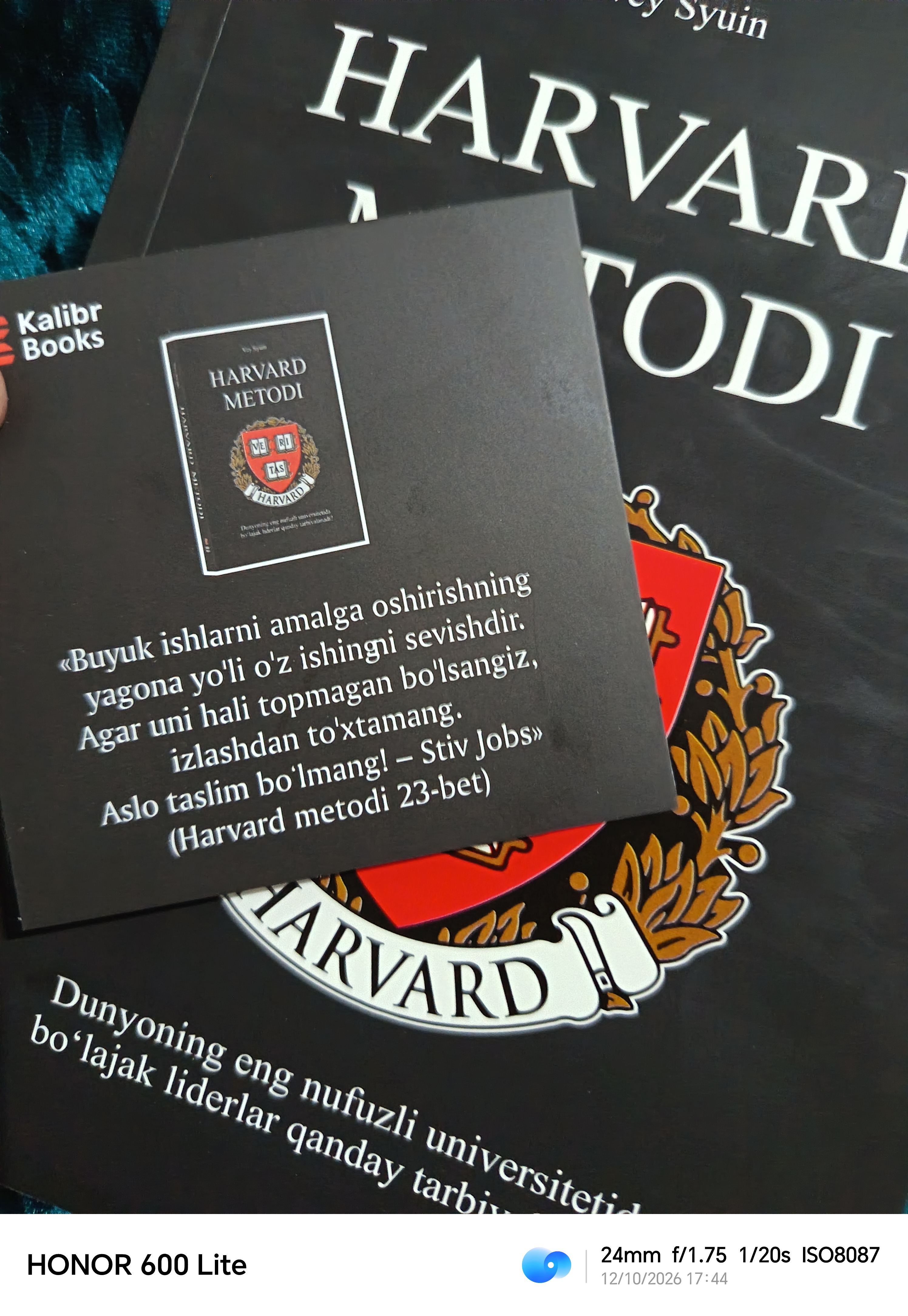 Harvard metodi, Vey Syuin