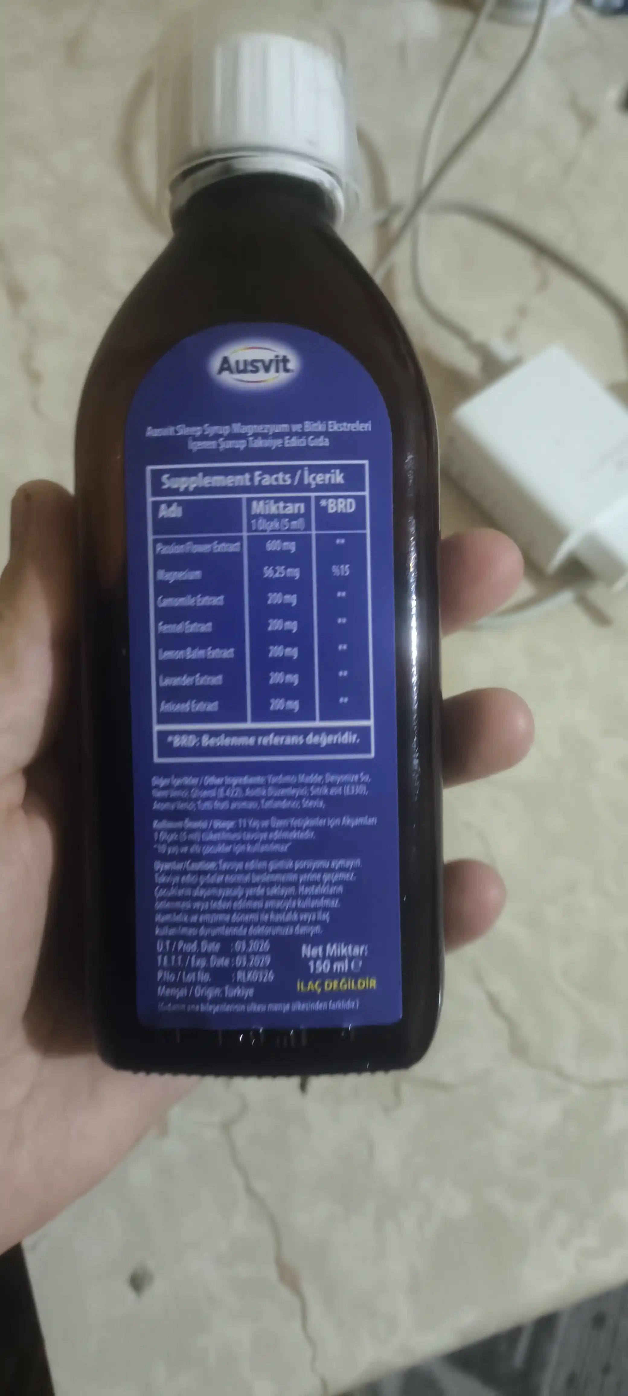 Bolalar uchun vitaminlar, suyak o'sishi uchun kalsiy va L-argininli Ausvit Ostelin siropi 150 ml