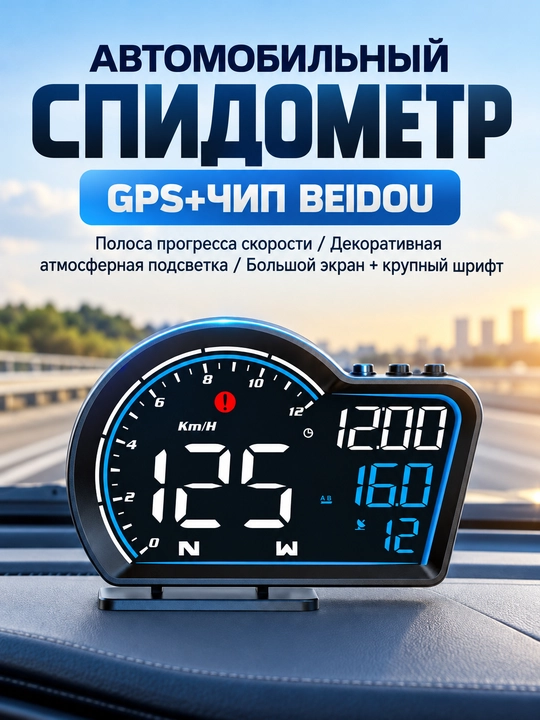 Спидометр, проектор скорости на лобовое стекло, универсальный проекционный дисплей