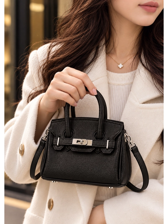 Premium ayollar sumkasi, qo'l va yelkaga taqiladigan sumka, klassik elegant handbag