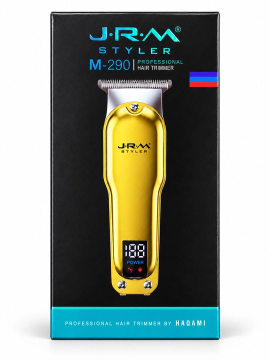 Триммер для волос J.R.M Styler M-290, Т-образное лезвие, LED-дисплей, зарядка USB