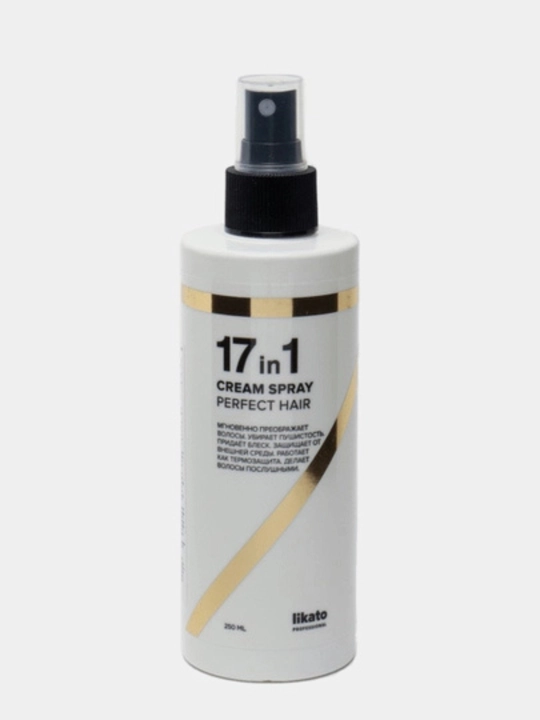 Soch uchun krem-sprey, 17 tasi 1 da, Likato Perfect Hair, 250 ml