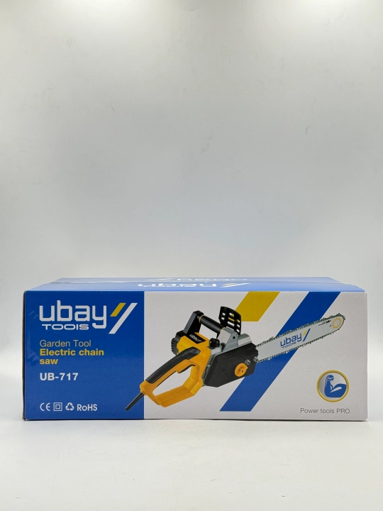 Электропила цепная UBAY UB-717, 2000 Вт, шина 18 дюймов, 45 см