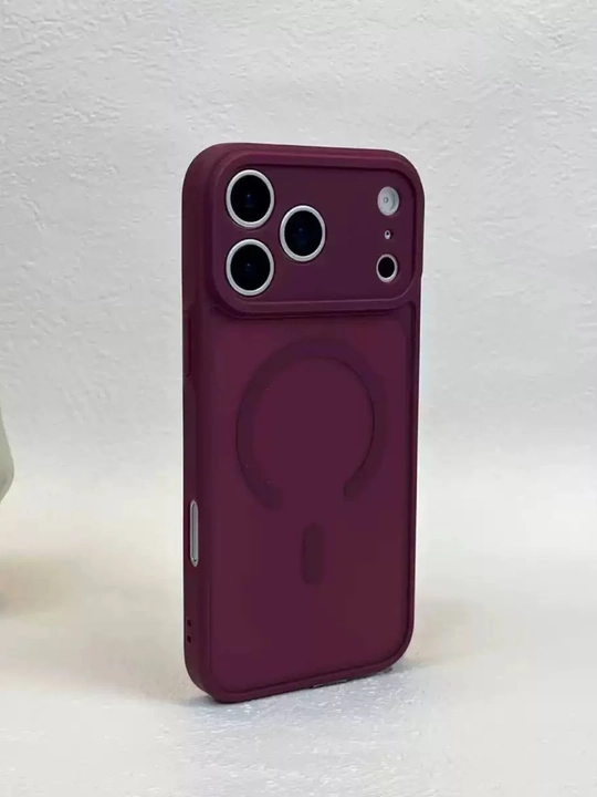 IPhone 17/18 Pro Max uchun kuchaytirilgan bamperli, zarbaga chidamli MagSafe g‘ilofi