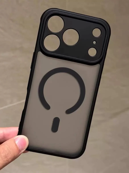IPhone 17/18 Pro Max uchun kuchaytirilgan bamperli, zarbaga chidamli MagSafe g‘ilofi