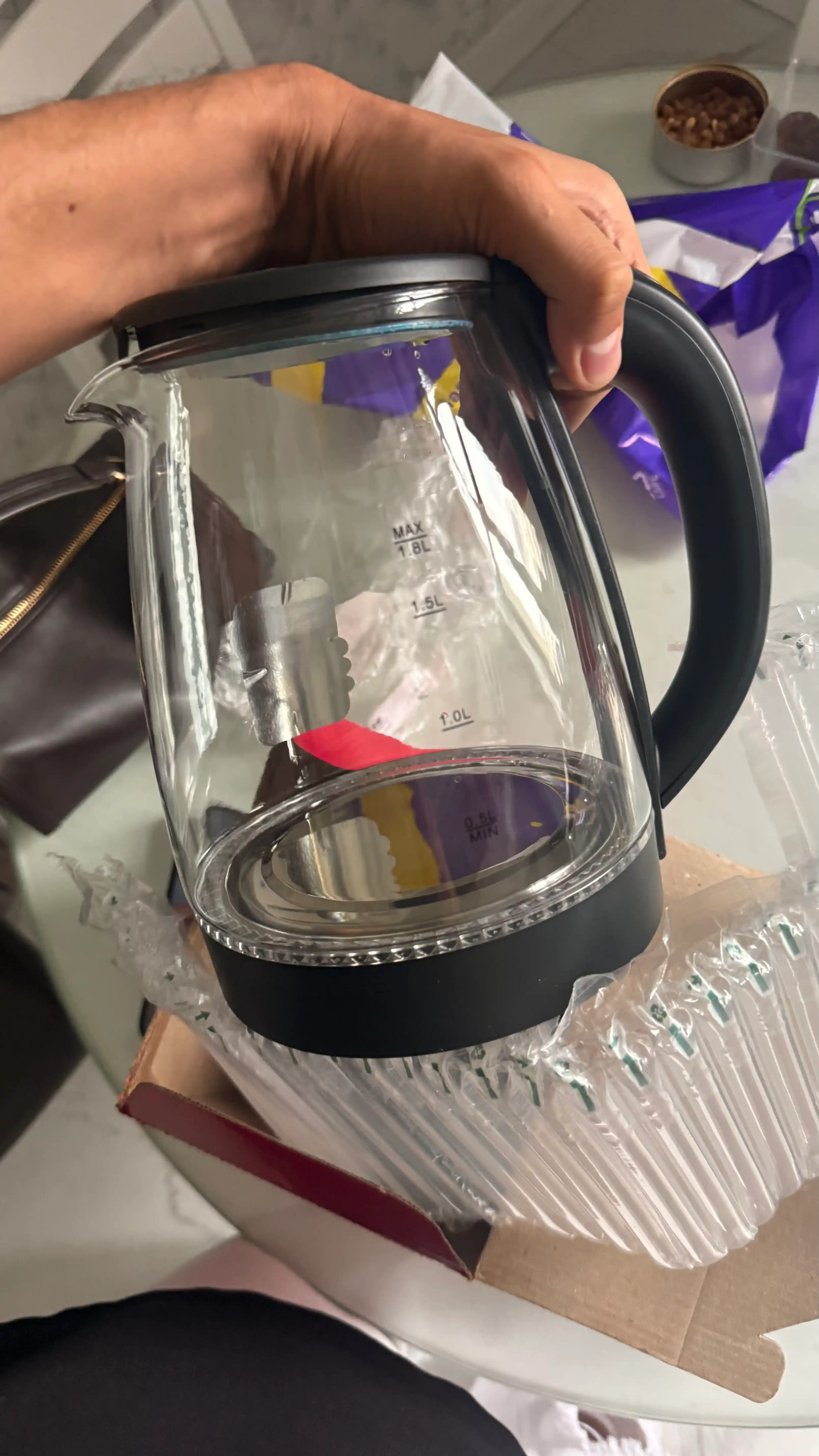 Elektr choynak REVOLA tefal choynaklar 2.3 L  LED, yoritkichli
