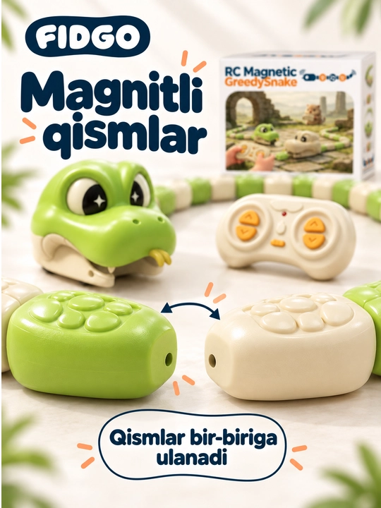 Magnitli iloncha FIDGO 537-401, pultli o‘yinchoq, chiroq va tovush, 3+
