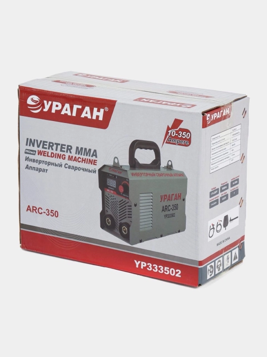 Inverterli payvandlash mashinas URAGAN ARC-350A