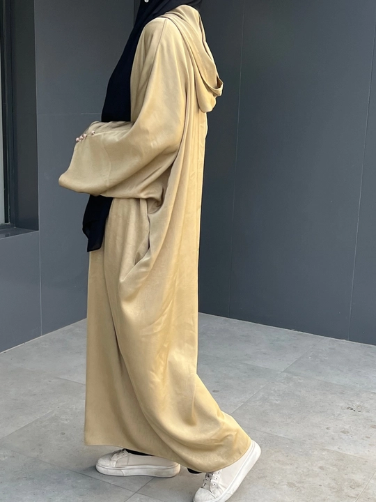 Diniy kiyim, musulmon uslubidagi ko‘ylak, ayollar abayasi, kapyushonli uzun abaya