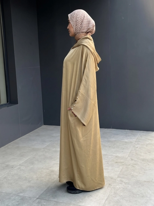 Diniy kiyim, musulmon uslubidagi ko‘ylak, ayollar abayasi, kapyushonli uzun abaya