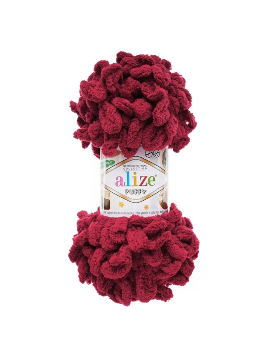 Alize Puffy halqali ip, 100g, 9m, 5 dona