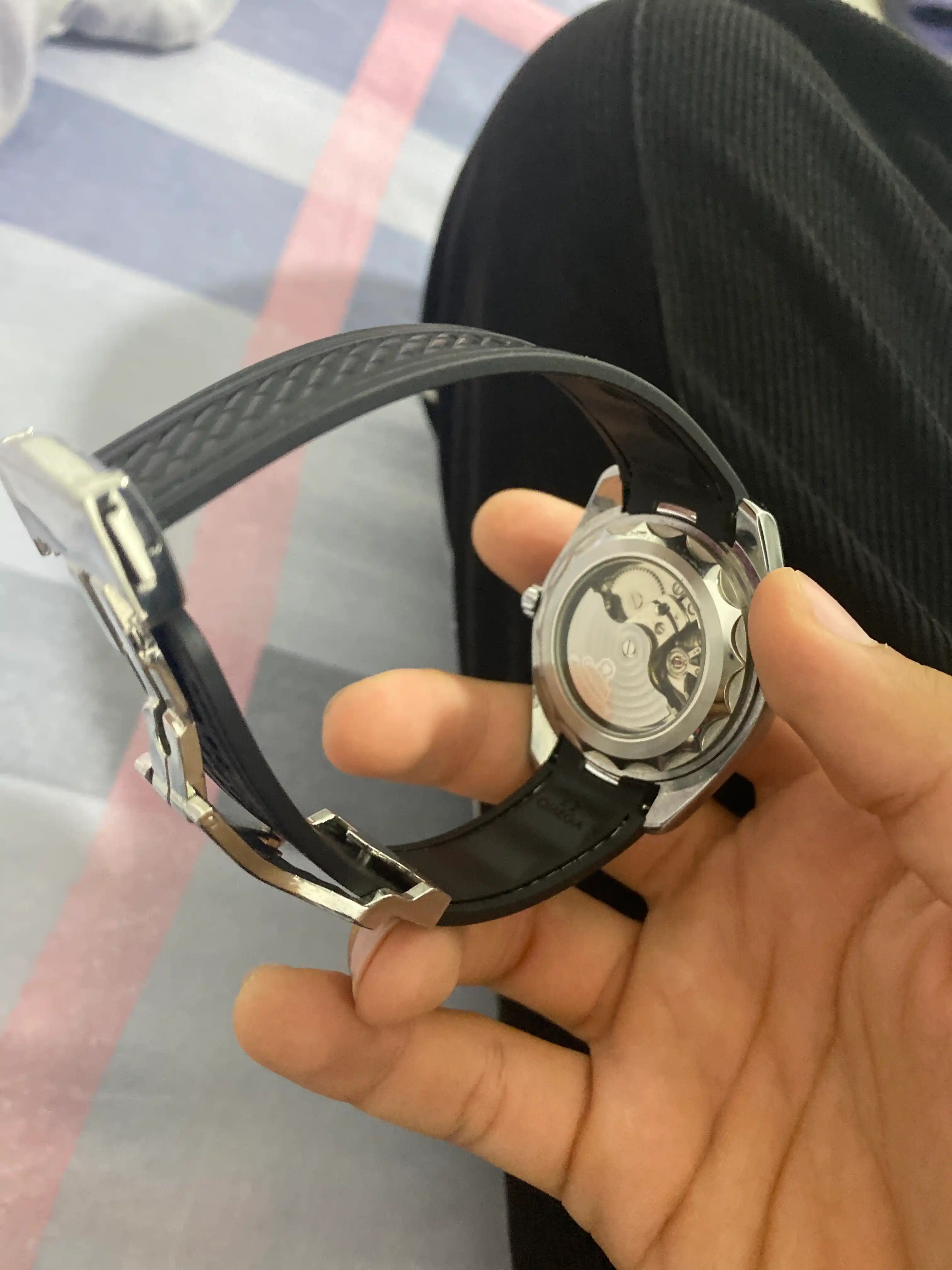 Мужские часы с автоподзаводом, механические, стиль Omega Seamaster